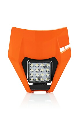 Panel Headlight Holder Light KTM LED EXC 250 300 350 450 2017 2018 2019 Acerbis $119.86