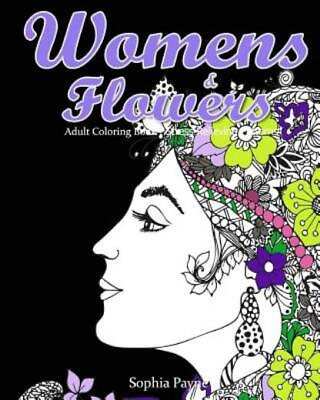 #ad Womens amp; Flowers: Adult Coloring Book Stress Relieving Patterns $9.52