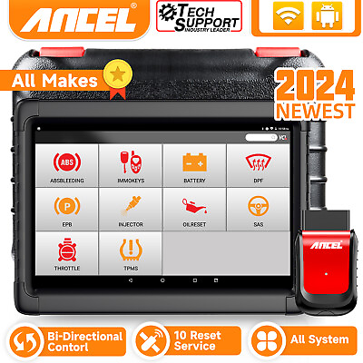 #ad ANCEL X6 Automotive Bi directional All System OBD2 Scanner Diagnostic Scan Tool $260.00