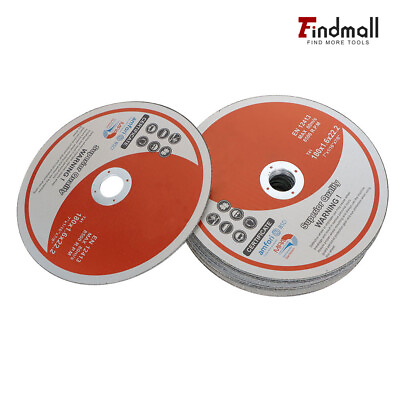 #ad Findmall 50Pcs 6quot;x.045quot;x7 8quot; Cut off Wheel Metal amp; Stainless Steel Cutting Discs $32.52