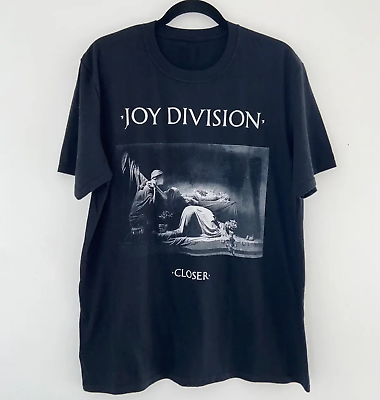 #ad VTG Joy Division Band Close Shirt Short Sleeve Black Unisex S 5XL RE053 $18.99