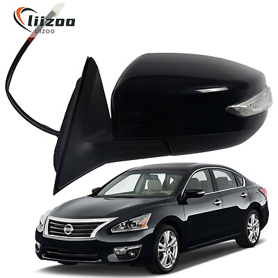 #ad Side Mirror for Nissan Altima 2013 2018 Left Driver Side Power Heated Turn Lamp $68.89