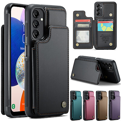 #ad For Samsung A13 A14 A15 A23 A53 A54 5G Magnetic Leather Wallet Stand Case Cover $12.99