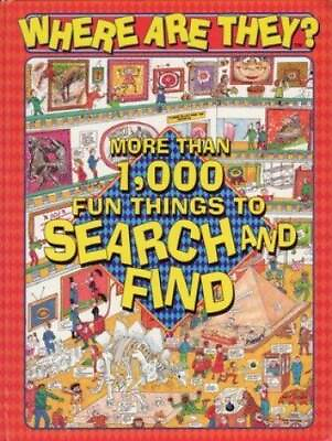 #ad Where Are They? Search amp; Find 1000 of Fun Things Hardcover GOOD $7.85