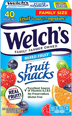 #ad Welch#x27;s Mixed Fruit Snacks 0.8oz 40 Count $11.99