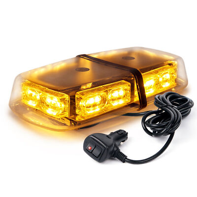 #ad 36LED Strobe Amber Light Car Truck Rooftop Emergency Safety Warning Flash Beacon $25.16