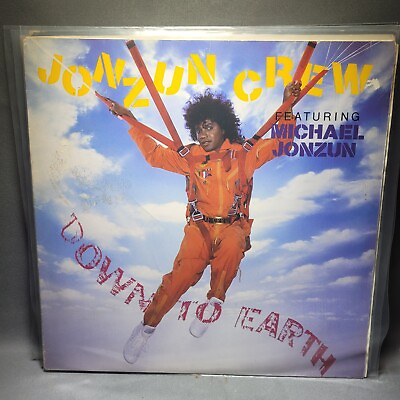 #ad Jonzun Crew Feat Michael Jonzun Down To Earth Vinyl Record LP Album 1984 GBP 14.90