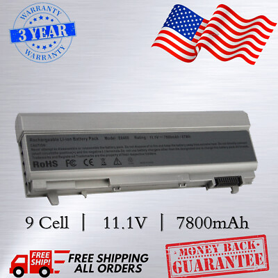 #ad 9Cell E6400 Battery for Dell Latitude E6410 E6500 E6510 PT434 MP303 4M529 W1193 $14.99