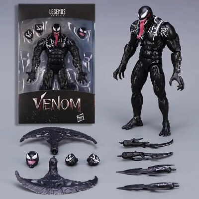 #ad Venom Marvel Legends 7quot; Collectible Action Figure Model Spider man BOY Toy Gift $25.99