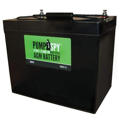 #ad PumpSpy AGM Maintenance Free Backup Battery 75 Amp Hr 12V Deep Cycle for Pumps $215.30