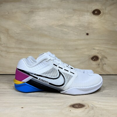 #ad Nike Zoom Metcon Turbo 2 White Photo Blue Pink Prime 2022 Size 9 $99.95