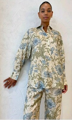 #ad Sir The Label Shirt Silk Maev Florence Floral Print Size 0 6 10 US 2 Oversized AU $149.00