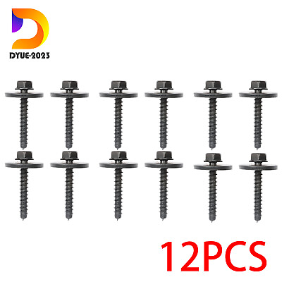 #ad New Screw Lower Absorber Bolt Set of 12 for 2002 2022 Cadillac Escalade 11570498 $11.64