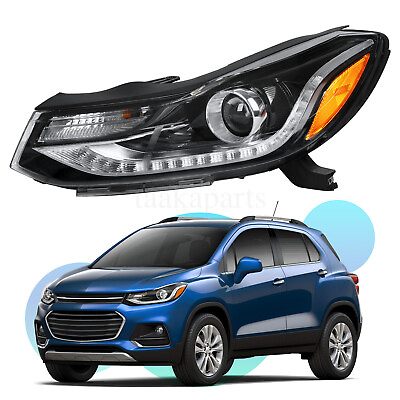 #ad Driver Left LH Headlight Headlamp Projector w LED DRL For 2017 2022 Chevy Trax $149.99