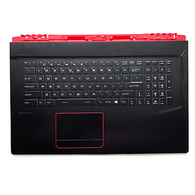 #ad New For MSI GE73 GE73VR Upper Case Plamrest Cover With keyboard Full RGB Backlit $247.99
