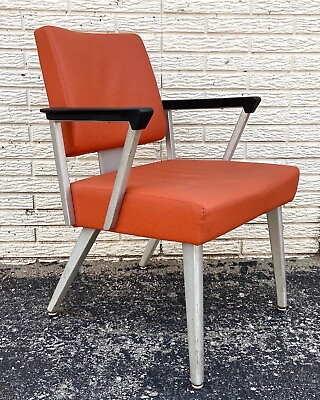 #ad Vintage Mid Century Modern Aluminum Arm Chair by Good Form $519.20