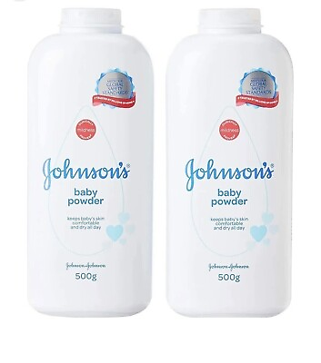 #ad Johnson#x27;s Baby Powder Original TALC 500g 17.6 oz Pack of 2 $22.99
