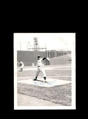 #ad Don Larsen JSA Coa Signed Vintage 4x5 1950`s Yankees Original Photo Autograph $59.00