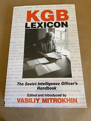 #ad KGB Lexicon : The Soviet Intelligence Officers Handbook Vasili Mitrokhin VG $74.99