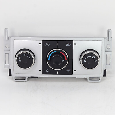 #ad 08 12 Chevrolet Malibu AC HVAC Climate Control Switch Module Heater Dash Panel $54.75