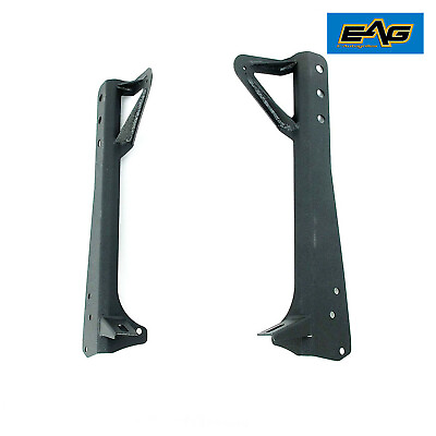 EAG Upper Windshield Mounting Brackets for 52quot; Light Bar Fits 97 06 Jeep TJ $79.99