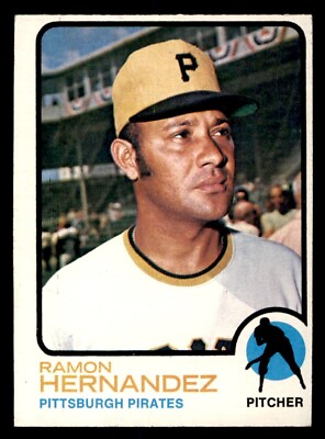 #ad 1973 Topps Baseball #117 Ramon Hernandez EX *d2 $2.00