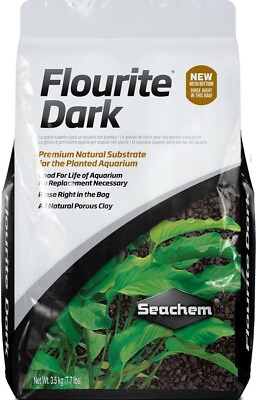 #ad Seachem Flourite Dark Planted Aquarium Gravel 3.5kg 7.7lbs $21.95