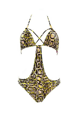 #ad L#x27;AGENT BY AGENT PROVOCATEUR Womens Swimsuit One Piece Mercedes Multi Size L C $112.49