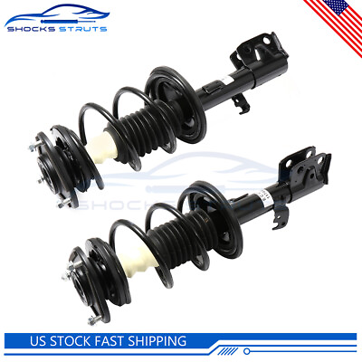 #ad For Toyota Corolla 2009 2013 Front 2 Shocks Struts amp; Coil Spring Mount Assembly $97.77