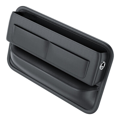 #ad Car Interior Seat Gap Slit Organizer Pockets PU Leather Car Seat Crevice Storage $21.38