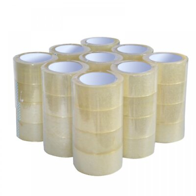 #ad #ad Heavy Duty Sealing Packing Shipping Box Tape Clear **12 Rolls Carton $18.98