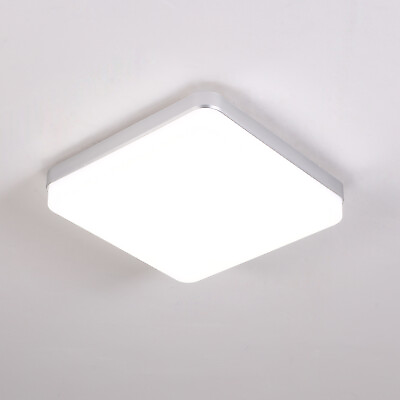 Led Ceiling Light 5000K Flush Mount Fixture Kitchen Bedroom Home Lamp Down Light $26.67