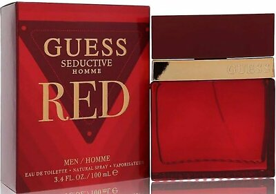 #ad Guess Seductive Homme Red by Guess cologne EDT 3.3 3.4 oz new in Box $22.99