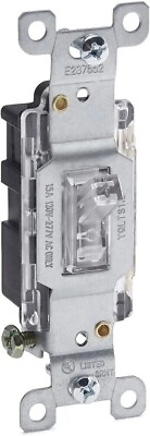 #ad Commercial Illuminated Toggle Light Switch 15 Pack $29.99