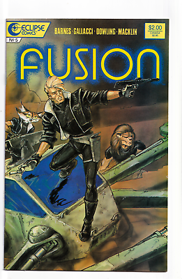 #ad Fusion #5 Eclipse Comics 1987 $1.94