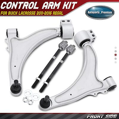 #ad 4x Front Control Arm amp;Ball Joint Assembly amp; Tie Rod End for Buick LaCrosse Regal $156.99