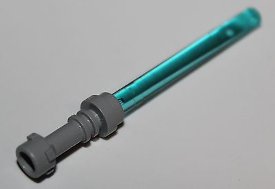 Lego Star Wars Hilt w Trans Light Blue Bar 4L Light Saber Blade Minifig Weapon $1.25