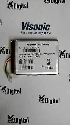 #ad VISONIC original backup 3.7V Polymer Li ion Battery for PowerMaster 360 $45.00