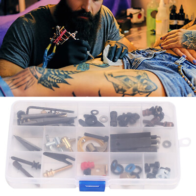 #ad Tattoo Machine Parts Kit DIY Tattoo Replacement Upgrade Accessories Tattoo $19.56
