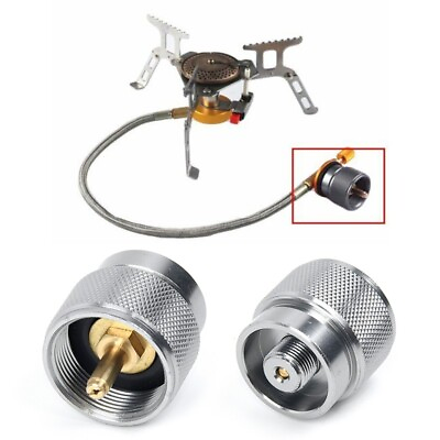 #ad Outdoor Gas Adapter Stove Propane Replacement Converter Cylinder Coupler Butane $9.28