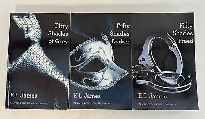 #ad 2011 FIFTY 50 SHADES OF GREY BOOK TRILOGY SET PAPERBACK • BRAND NEW $16.19
