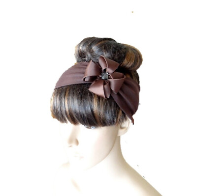 #ad Brown Headband. Adult Hairband. Cute Bow Head Wrap. Hair Wrap. Fashion Headband. $8.99