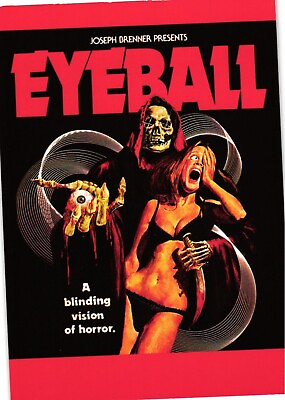 #ad 2010 Classic Vintage Movie Poster Card 1975 Eyeball $8.95