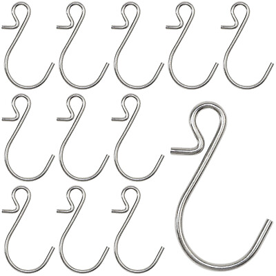 #ad Small S Hooks Connectors Metal S Shaped Wire Hook Hangers Hanging Hooks for DIY $6.99