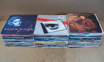 #ad Various 45 RPM Records w Picture Sleeve You Choose Your Own **Shipping Discounts $5.99