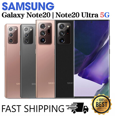 #ad 🌟New Samsung Galaxy Note 20 20 Ultra 5G 128GB Unlocked T Mobile ATT Smartphone $267.99