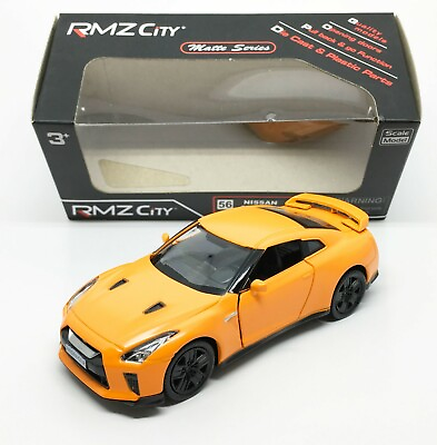 #ad RMZ City Nissan GT R R35 Orange 1 36 4.5quot; in Package $21.72
