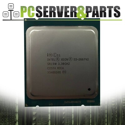#ad Intel Xeon E5 2667 v2 SR19W 3.30GHz 25M 8GT s 8 Core LGA2011 CPU Processor $24.99