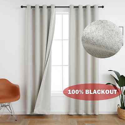 #ad 310cm high 100% blackout curtain blackout artificial linen curtain $107.41