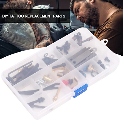 #ad DIY Tattoo Accessories Parts Screws Kit For Tattoo Machine Gun Repair Mainta NEW $22.22